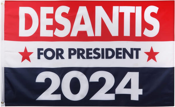 DeSantis For President 2024 Flag Heavy Duty Outdoor 3x5